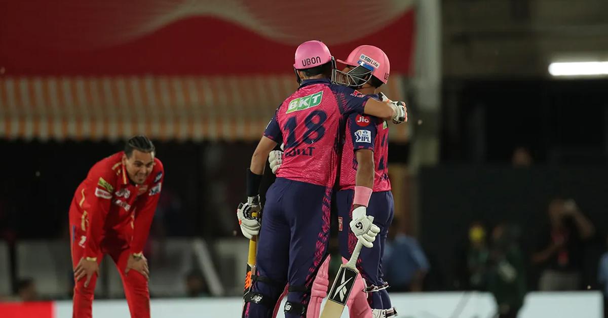 RR vs PBKS, MATCH 66TATA IPL 2023 RR keeps their playoff dreams alive
