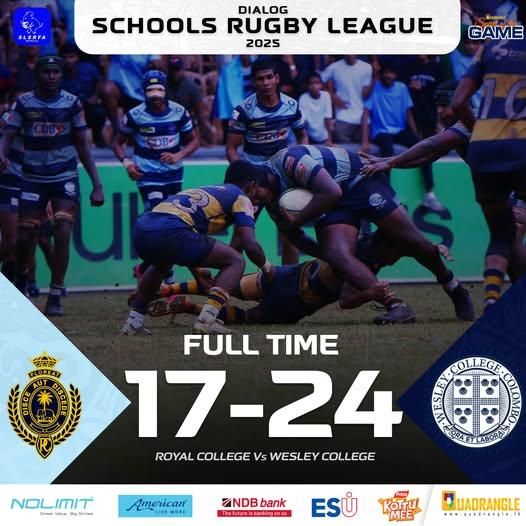 Spectacular Game of Open Rugby as Wesley Keep Their Hopes Alive with a ...